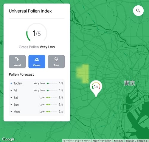 Pollen API