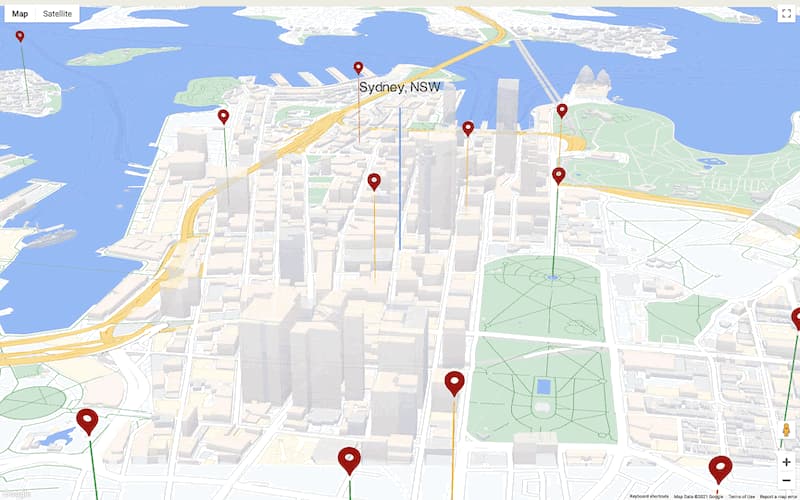 WebGL Overlay View