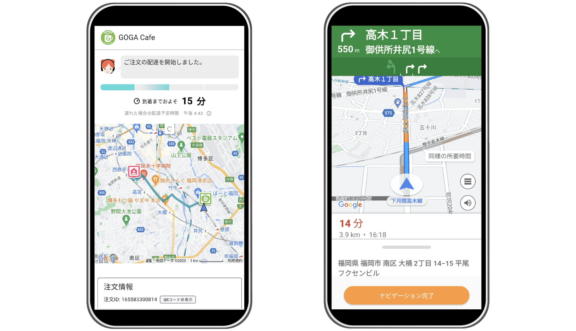 GOGA Tracker for Delivery